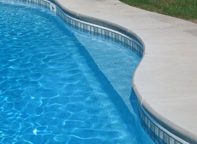 In Ground Pool Benches - North Eastern Pool & Spa