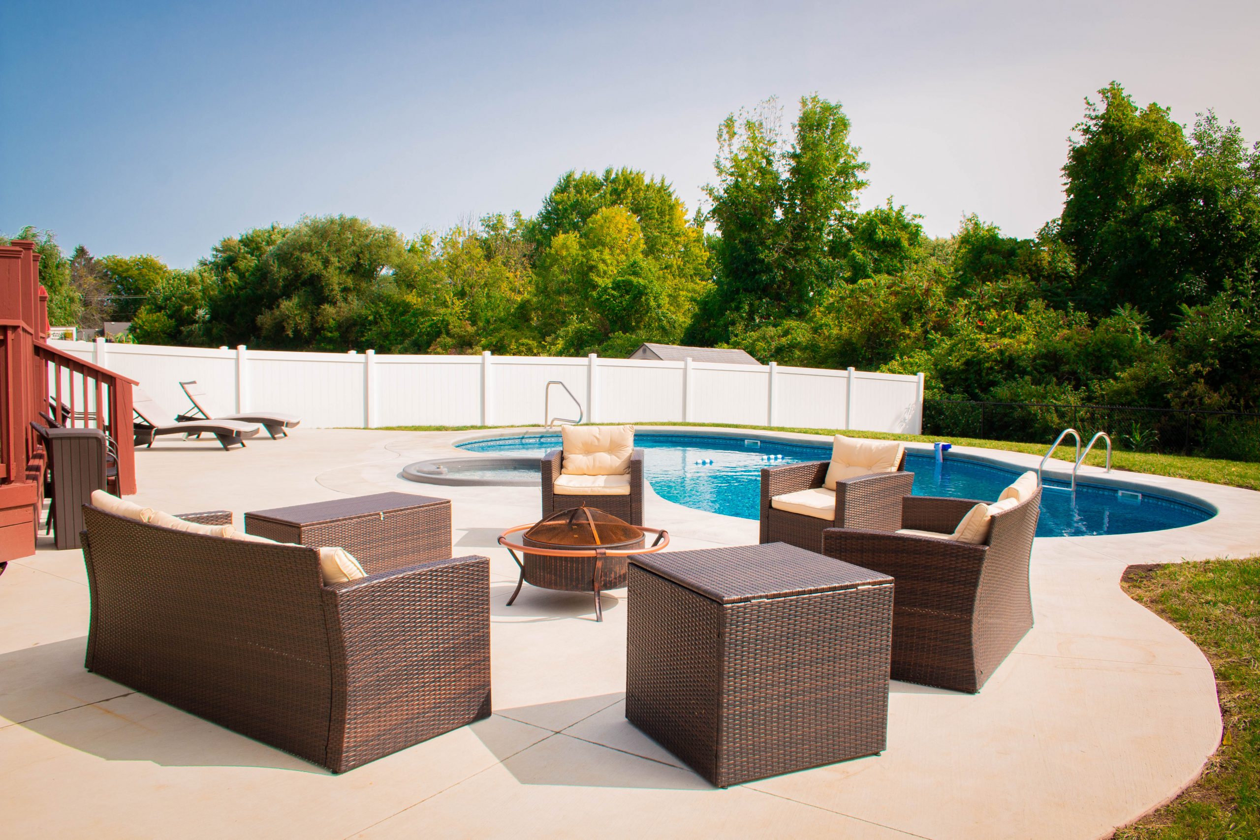 Replacement Fiberglass Inground Pool Steps