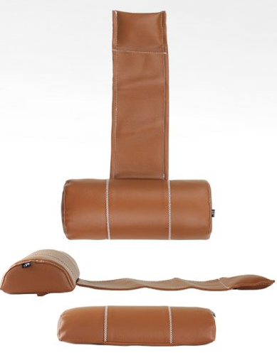 Brown Spa Headrest Pillow