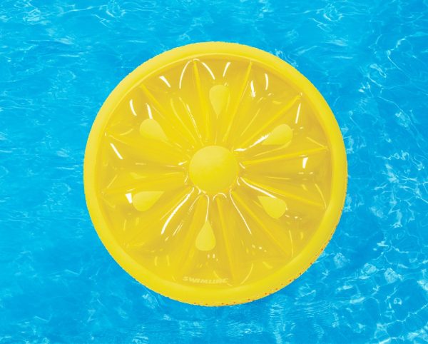 Swimline Fruit Slice Island Lemon Float